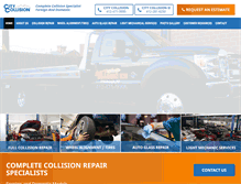 Tablet Screenshot of citycollision.net